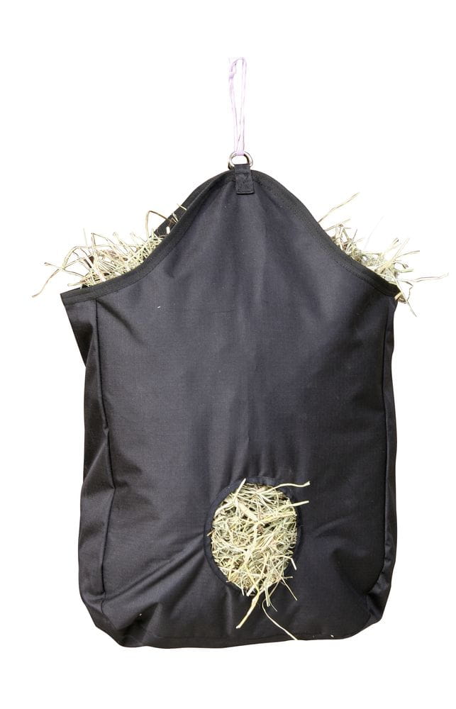 Torba na siano dla konia, czarny, 90 x 63 cm, Kerbl - Cavalo